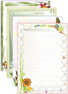ShriG Designer Sheets Single Side A4 110 gsm A4 paper