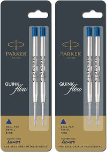 PARKER Quink Flow Ball Pen 4 Refills Ball Pen Refill