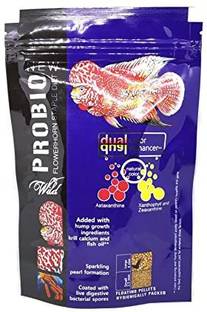 AQUATIC REMEDIES Pro Bio Flower Horn Fish Food Fish 0.1 kg Dry Adult Fish Food