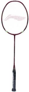 LI-NING US 908 Plus Red Strung Badminton Racquet