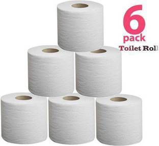 mitawa Premium Quality toilet tissue paper roll 2 ply multi uses 100% natural pack of 6 Toilet Paper Roll