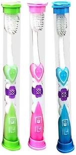 Nurpi Toothbrush with Soft Bristles -one Pieces Each Pack of 3 Soft Toothbrush