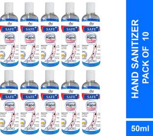 DNA Lifestyle Safe+  Cleanser Liquid - 50ml Hand Sanitizer Bottle