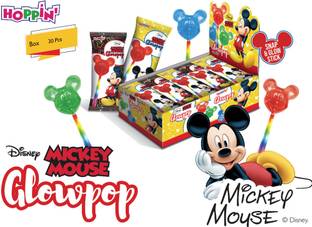 Hoppin Mouse Glowpop Lollipop Fruit cocktail Lollipop