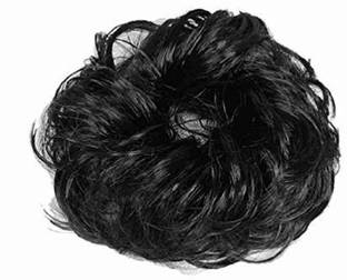 Abrish Natural Black funky bun Hair Extension