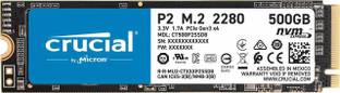 Crucial P2 500 GB Laptop, Desktop Internal Solid State Drive (SSD) ((CT500P2SSD8) 3D NAND)