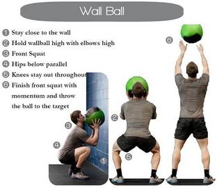 VECTOR X Wall Ball 12-13 LBS Crossfit Medicine Ball