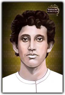 Xpression Decor UV Textured Art Print of Khudiram Bose-19847(12x18inch,paper print,multicolour) Paper Print
