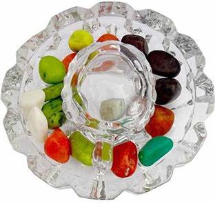 PRATAP GLOBAL RISING Turtle Tortoise With Plate For Vastu, Home Decor, Car Dashboard Decorative Showpiece  -  11.5 cm