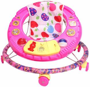 S R Traders Musical Activity Walker With Parent Rod