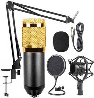 Lizzie BM800 Condenser microphone Set for Studio Recording Dynamic Ultra-sensitivity Microphone Kit Condenser Microphone