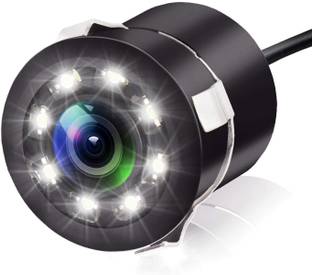 carempire Car Rear View Camera - Backup Camera, Suitable for Car 170° Viewing Angle Night Vision Waterproof, with 8 LED Lights Reverse Assist Camera System