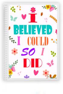 Resnic 5 Subject Plain page notebook A4 A4 Notebook unruled 510 Pages