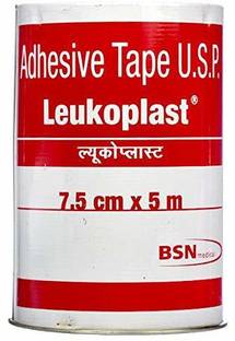 Leukoplast Adhesive Tape 7.5cm * 5mt(10 Roll) First Aid Tape