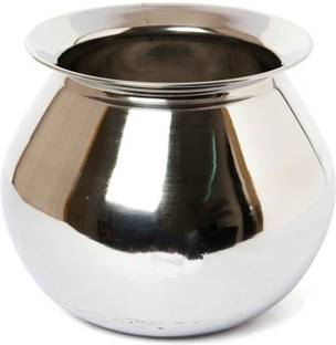 subaa subaa Stainless Steel Pongal Pot/Gundu/Cooker/Handi 4 litres (Medium) with Lid Handi 3 L with Lid