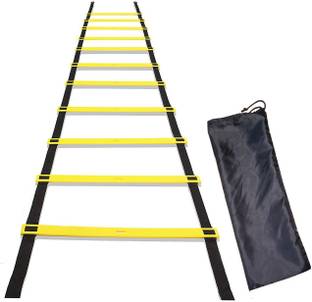 VICTORY INDIA Best Adjustable Speed Ladder 10- Rungs (5 meter) For Training,Exercise, Gym and Any Sports Activity Speed Ladder