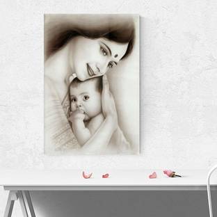 voorkoms 45.72 cm Mothe; and Baby Wall Sticker Removable Sticker