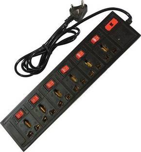 kunal SOCKET PROTECTOR 6 Socket 6  Socket Extension Boards