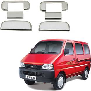 Uniqon (Set Of 4 Pcs) Stylish Car Door Catch Handle Cover Chrome Finishing Suitable For Maruti Suzuki EECO Cars Car Grab Handle Cover