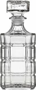 Shiv Kraft Square Crystal Whiskey Wine Decanter
