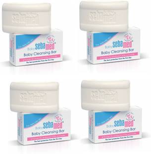 Sebamed Baby Soap Bar Combo of 4 pcs (100*4)