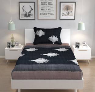 DA ARTISAN 240 TC Microfiber Single Printed Flat Bedsheet