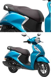M Tech Latest Single Bike Seat Cover For Yamaha Fascino