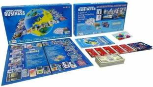 ट्रेंडिंग चॉइस INTERNATIONATIONAL Business Game and Indian Business Game FRO Kids Multi Colours (International Business Game) बोर्ड गेम