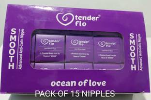 BONNE Tender Flo Smooth Anti-Colic Nipple Variable Flow Nipple