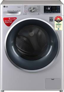 LG 9 kg with Inverter ,5 Star Fully Automatic Front Load Washing Machine with In-built Heater Silver