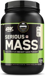Optimum Nutrition (ON) Serious Mass High Protein and High Calorie Powder Weight Gainers/Mass Gainers