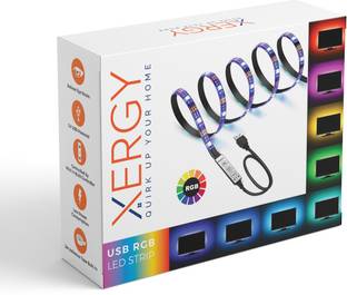 XERGY 120 LEDs 4 m Multicolor Color Changing Strip Rice Lights