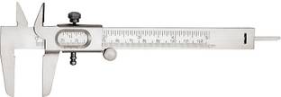THE LABWORLD MATT FINISH Manual Vernier caliper slide caliper 12.5cm measurement metallic for measurement,length and diameter Vernier Caliper