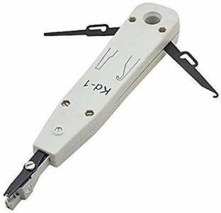 YOZOOT KD-1 Punch Down Tool for Seating Wire Into Terminal Cable Telecom Phone Cable Ethernet Network Punch Down Tool CAT5 CAT6 RJ11 RJ45 Manual Crimper MKO1485 Cordless Crimper