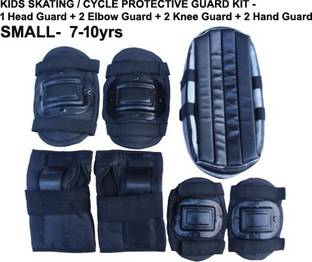 L'AVENIR Protective Skating / Cycling Guard Kit | Multi Sport Gear for Kids / Teens - SMALL (6-10yrs) | 1 Head + 2 Elbow + 2 Knee + 2 Hand Guards Skating Kit