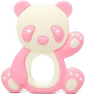 iSweven BPA Free Soft Panda Shaped Silicone Chew Toy Teethers for Babies (BT9004C) Teether