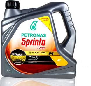 Petronas F700 4T 15W50 Full-Synthetic Engine Oil