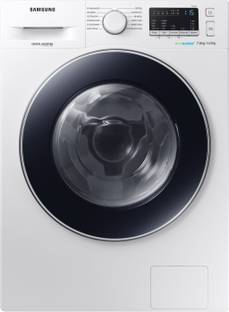 Samsung 7/5 kg Washer with Dryer Inverter motor and Bubble Soak Technology Ready to Wear Clothes White