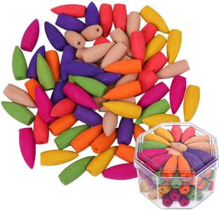 Asian Aura Fountain Cones, Buddha Cones, Ganesha Cones, Backflow Cones, Incense Cones Agarbattis Lavender, Jasmine Dhoop