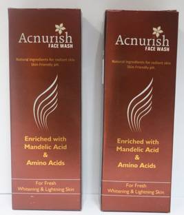 ACNURISH FACE WASH(PACK OF 2*75GM) Face Wash