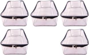 AA COLLECTION Garment cover Pack of 5 pieces High Quality Travelling Bag Large Transparent Mens Shirt Trouser Cover Petticoat Bag Organizer Bag