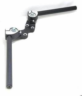Zaprox Adjustable Clip ON MotorcycleHandlebarClip-onHandleBar(Black) Handle Bar