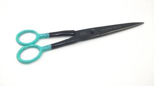 Super Hind Barber Hair Cutting Scissors (7 Inch) Best Quality Scissors (Black) Scissors