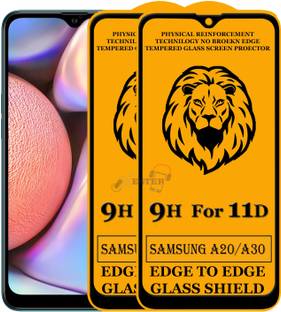 Xester Edge To Edge Tempered Glass for Samsung Galaxy M10S, Samsung Galaxy A30, Samsung Galaxy A20