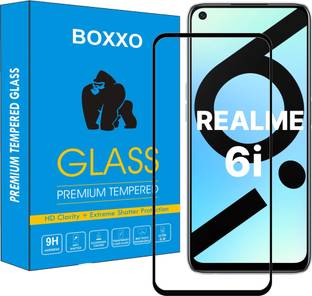 Boxxo Edge To Edge Tempered Glass for Realme Narzo 20 Pro, Realme 7i, Realme 6i, Realme 7, Realme 6