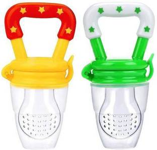 croox Baby fruit Feeder/BPA Free/Food Feeder/Silicone Food Nibbler/ Feeder (Multiple) Teether and Feeder