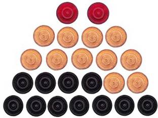 Vixen CARROM COINS , STRIKER Carrom Pawns