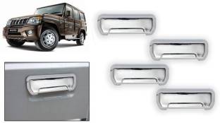 Utkarsh (Set Of 4 Pcs) Stylish Car Door Catch Handle Cover Chrome Finishing Suitable For BolerO Cars ( 2011-2019 All Models ) Car Grab Handle Cover