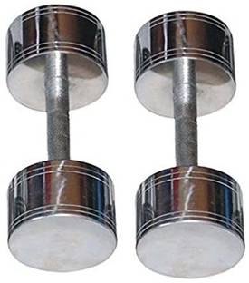 LCARNO 5KG Pair Iron Dumbbell Set Fixed Weight Dumbbell