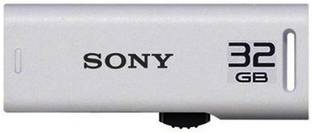 SONY USM32GR/WZm 32 GB Pen Drive Compatible with Laptop, Audio Player, Gaming Console, Tablet, Desktop Computer, Mobile, Television, Netbook, Tablet USB 2.0 Rubber Case